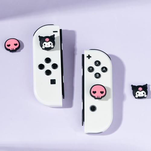 Fundas Joycon de Switch antideslizantes de silicona para joysticks de Nintendo Switch OLED 6