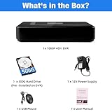 TOWODE 4CH CCTV DVR Recorder with 500G HDD, 4 Channel 1080p H.265+ Hybrid 6-in-1 Home Surveillance Wired DVR for HD-AHD/IP/CVBS/TVI/CVI Analog Security Camera,AI Human Detectio, Mobile APP & PC Remote - Image 9