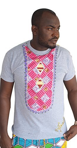 Pafric Designs African Print - camicia Kente