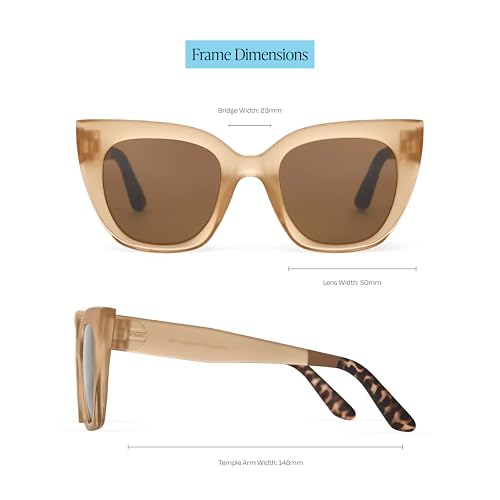 Image of TOMS womens Sydney Cat Eye Sunglasses