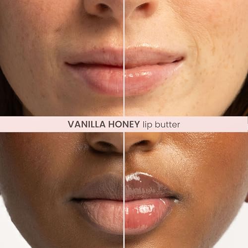 Image of Burt's Bees Vanilla Honey Lip Butter Balm, 0.5 Oz. | Repairs Dry Lips, 24 Hour Hydration, Locks in Moisture, Shea and Mango Butter, Antioxidant Rich Vitamin E, Twist Up Dispenser