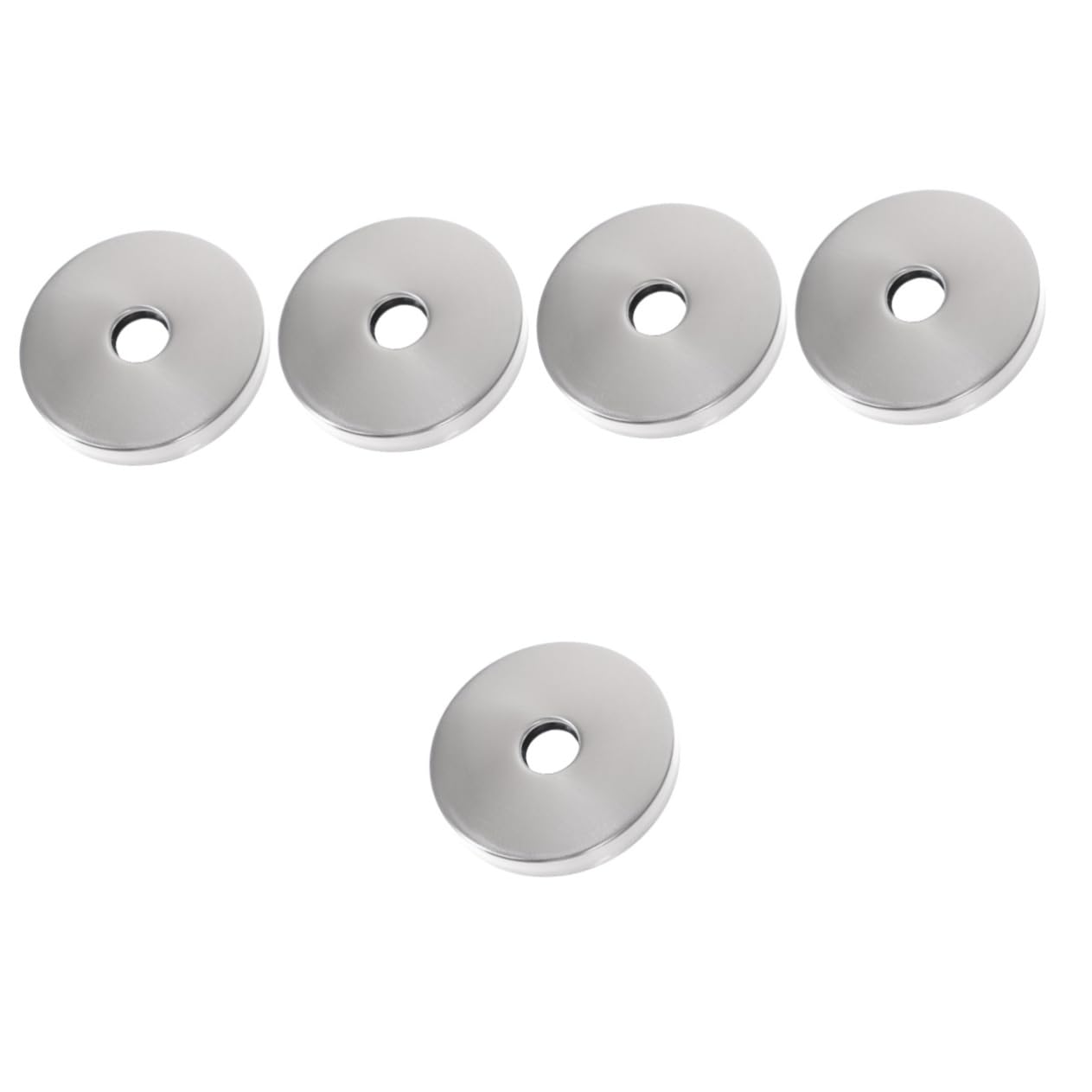 Couvercle de bride étanche SHINEOFI lot de 5 plaques en acier inoxydable durable