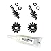 RampCrab Overdrive Differential Gear Set 12T & 13T, Hardened Steel, 1/24, Upgrade Parts for Axial SCX24 Bronco Deadbolt JLU B-17 Gladiator C10, 1/24 RC Crawler Car