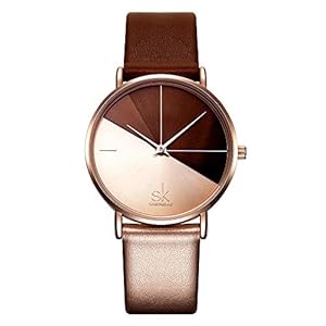 Simplicity Creative Women Watch Genuine Leather Elegant Women Watches Ladies Business Wristwatch