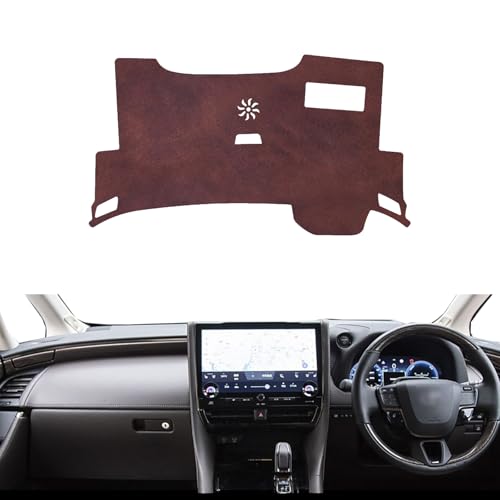 ダッシュボードカバー PUレザー素材 対応 トヨタ アルファード Alphard 40系 2024 with HUD ダッシュボード 保護マット 純正シリコン 滑り止め ダッシュボードマット 耐熱性 耐久性 車用 ダッシュマット 映り込み防止 日焼け防止