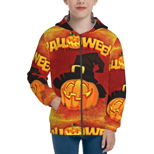 Happy Avocado Kid Hoodies Boys Zip Up Sweatshirts Girls Pullover with Pocket3