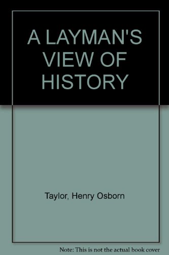 A Layman's View of History B002JS8D4Q Book Cover