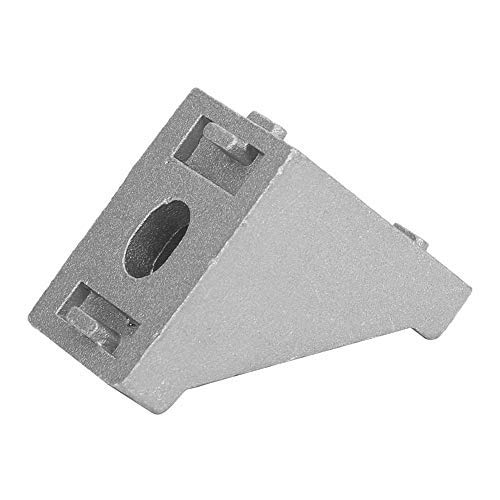 50PCS Aluminum Corner Bracket Right Angle LType Corner Bracket 2Holes