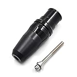 R3 R25 Motorcycle Modification Alloy Accessories Exhaust Slider For Yamaha YZF-R25 13-15 YZF-R3 MT-25 MT-03 2015-2016 (black)
