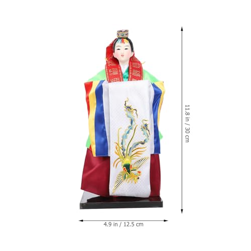 Décoration de maison et café avec poupée hanbok coréenne - 3