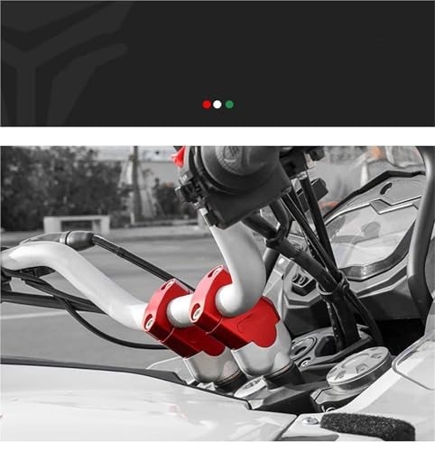 Abrazadera de manillar 22mm para eliminar dolor de espalda en moto FZ6 3