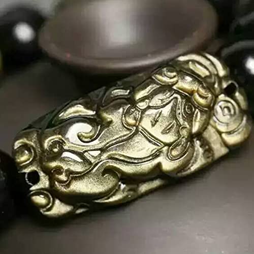 Bracelet de protection réglable en obsidienne contre le stress - 6