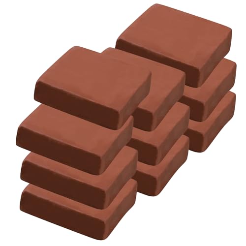 10 lb Terracotta Natural Air-Dry Clay for Pottery;Ideal for Wheel Throwing,Hand Building,Sculpting