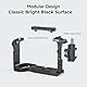 SMALLRIG Cage für Sony FX30 FX3 mit HDMI-Kabelklemme, Klassisch Hellschwarze Oberfläche, Inklusive Kaltschuh und NATO-Schiene, Modulares Design, Kompatibel mit Original-XLR-Griff - 4183B
