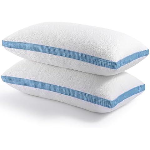 Hiimgo Shredded Memory Foam Pillows Cover