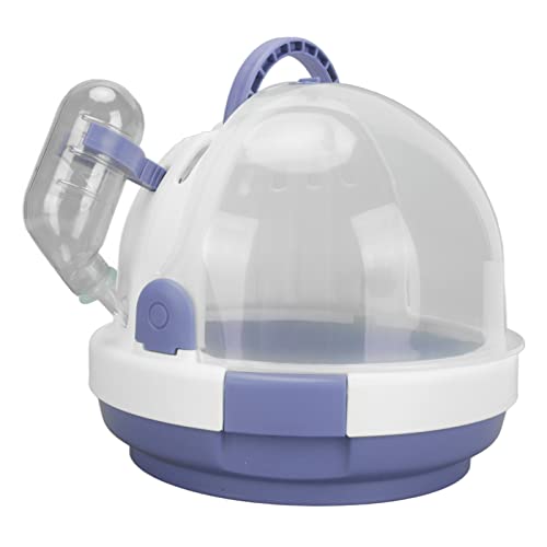 Hamster Cage, Portable Carrier Hamster Carry Case Cage for Small Animals Travel Outdoor for Guinea Pigs Under 6 Months