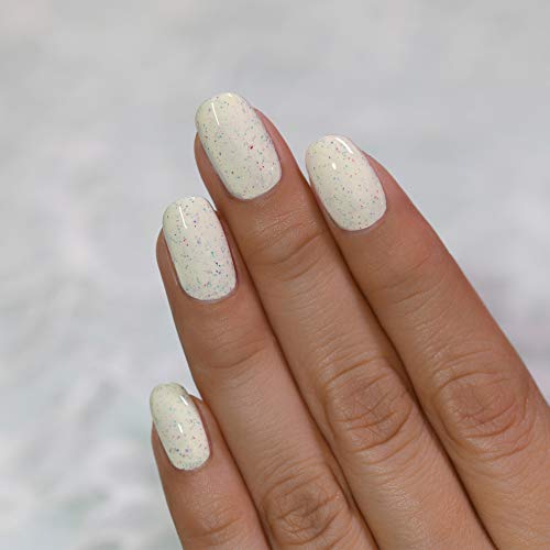 Image of ILNP Cake Pop - Creamy Vintage Ivory Speckled Nail Polish