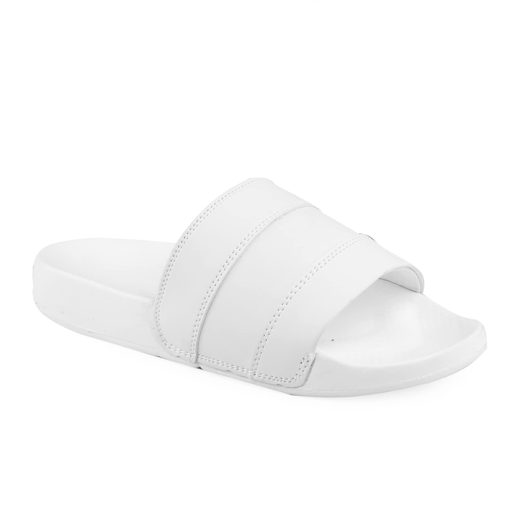 AROOMColor Change Slipper (White In Indoor And Color Changing In Sunlight) EVA Solid Slippers For Women