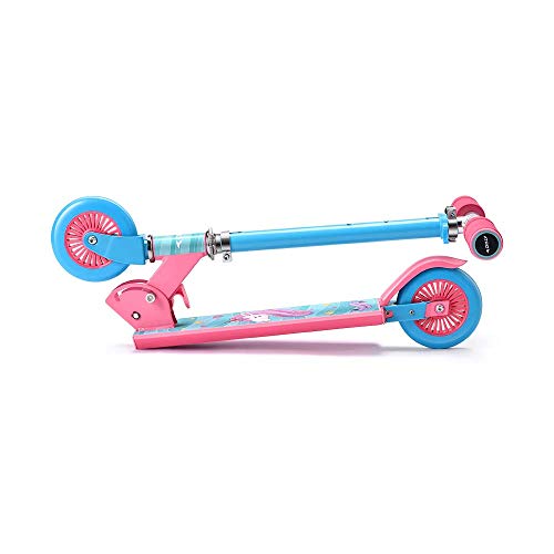 Patinete Unicorn 2 Rodas Guidão Ajustavel Suporta até 50Kgs +5 Anos Rosa Atrio - ES270 ES270