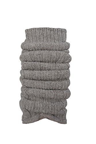 1 Paar Grobstrick-Stulpe mit Alpakawolle Legwarmers für Teenager und DamenCH-354 (taupe)