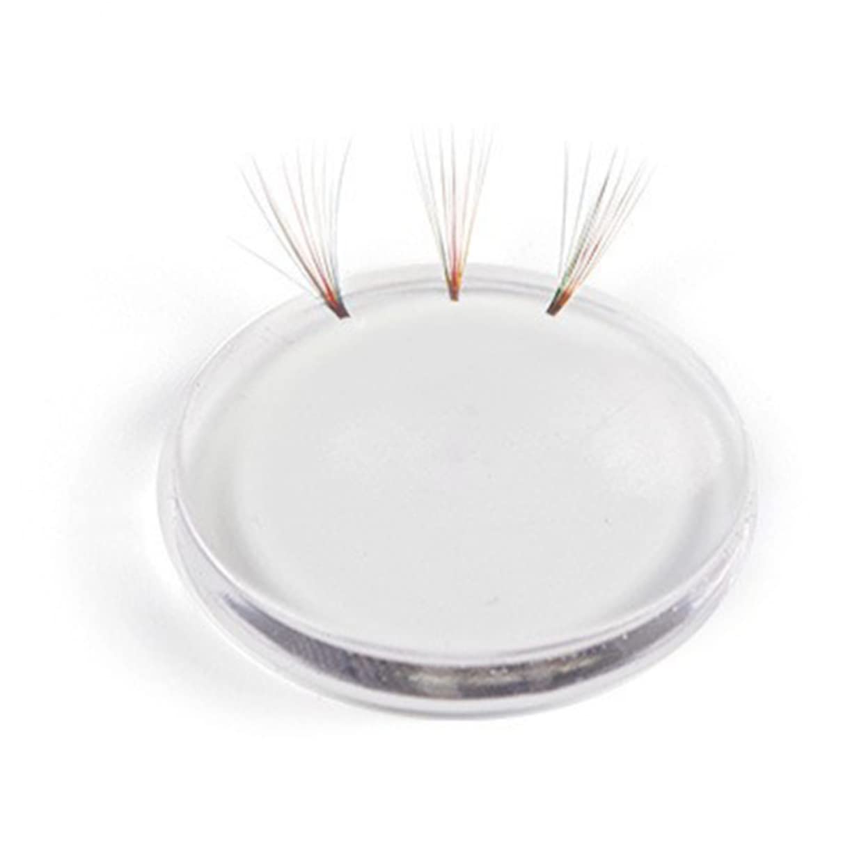 Beatifufu Eyelash Extension Accessories 10pcs Silicone Lash Pads Holder Easy to Use