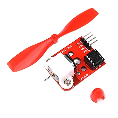 MONOJLY 5V L9110 Fan Motor Módulo Fan Hélice Bomberos Robot Para Bricolaje