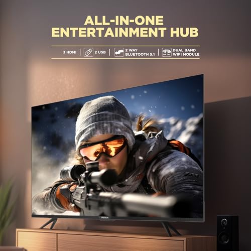 Image of Intex 164 cm (65 Inches) Frameless 4K QLED Smart Google TV | Android 14 | Dolby Vision & Dolby Atmos | 120Hz Refresh Rate | 2GB RAM + 32GB Storage | Google Assistant | Chromecast Built-In | LED-GQ6511
