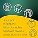 X RAY Extra Strength Pain Reliever: Acetaminophen 500 mg, Aspirin, Caffeine - 24 Tablets Each, Potent Formula for Migraine, Headache, and Back Pain Relief, Reduces Inflammation (Pack of 2)