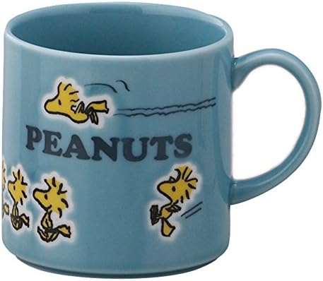 Amazon 山加商店 Peanuts ピーナッツ スヌーピー カラフル ピーナッツ マグカップ ハッピーホリデー柄 木箱入 Sn451 11h レッド 350ml コースター オンライン通販