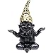 Produktbild Kare Design Deko Figur Zwerg Meditation, Schwarz Gold, Gartenzwerg, Accessoire, handgearbeitet, Artikelhöhe 19cm, 15 x 10 x 19