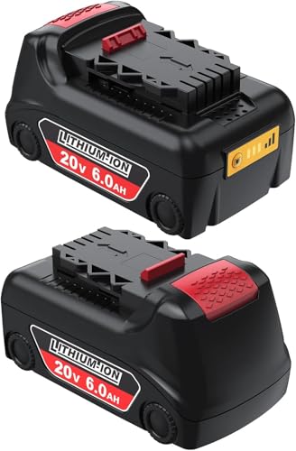 APTOOLER 2/pk Replacement for Dewalt 20V Battery Works with Entire line of 20V MAX Tools