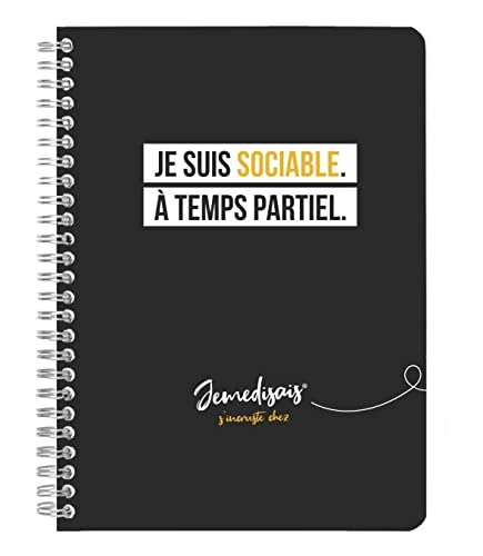 Clairefontaine 116013C, Spiral Notebook with Original Text, A5 14,8x21cm 148 Lined Pages on 90g White Paper - Image 4