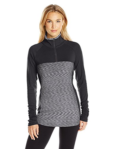Columbia Women's Outer Spaced II Half Zip, Black, Medium