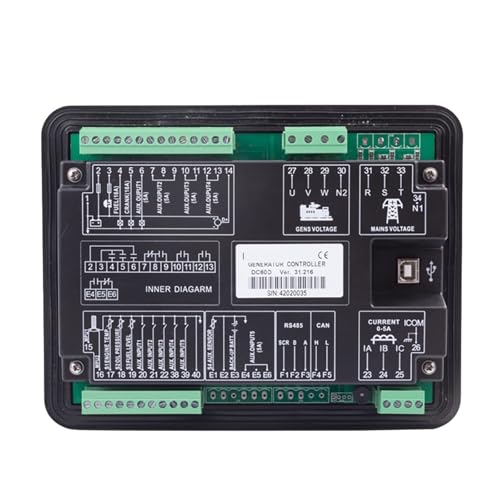Module engine control DC60D écran LCD pour sécuriser le démarrage de groupe électrogène - 2