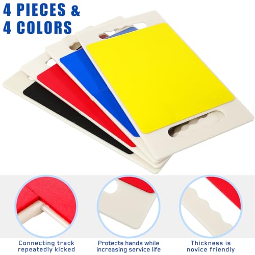 Junkin 4 Pack Rebreakable Punching Board With Handles Rebreakable Boards Martial Arts Taekwondo Karate Mma Ninja Training Practice Eva Boxing Equipment Karate Training Breaking Board For Kids Adults thumb #2