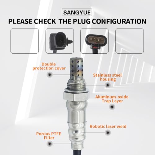 Sensor de oxígeno 2PCS para Ford 2016-2020 miniatura 2
