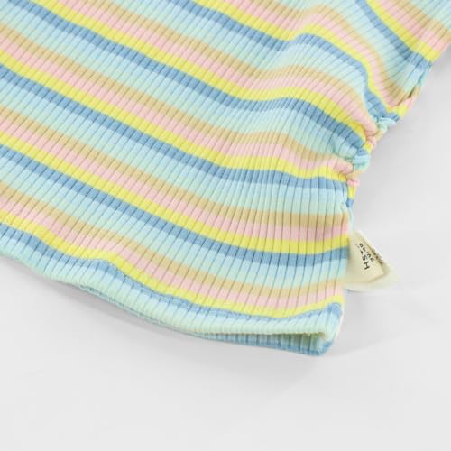 Image of POBIDOBY Toddler Girls Shirt with Charming Color, Cute Summer Tops for Teen Girls with Buttons