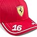 PUMA Scuderia Ferrari F1 2025 Charles Leclerc Hat - Red- One Size Fits Most