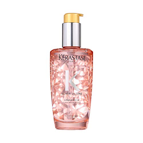 Kerastase - Gamme Elixir Ultime - Huile Rose sublimatrice au thé impérial pour cheveux colorés - 100ml
