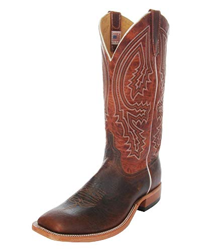 Anderson Bean Men's Mike Tyson Bison Rust Lava Cowboy Boots
