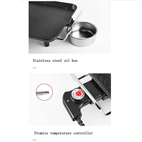 Máquina eléctrica para hot pot y grill con recubrimiento antiadherente miniatura 3