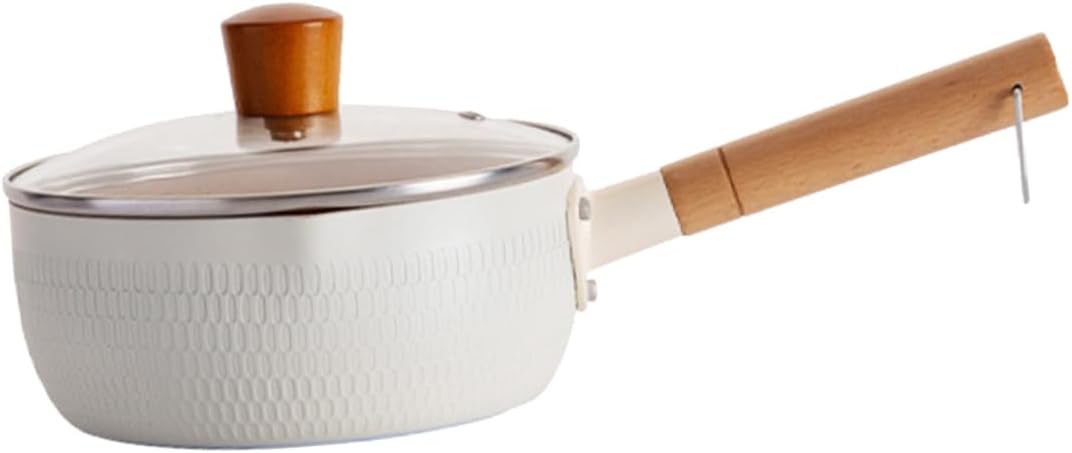 Alipis Ergonomic Handle Non-stick Sauce Pan Cooking Sauce Pan Safe Easy to Use