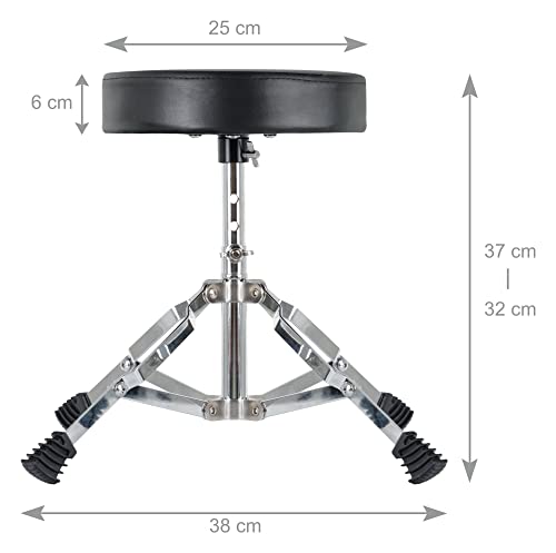 XDrum Junior tabouret pour batterie - Les Beatles, Paul McCartney, John Lennon, RIngo Starr, George Harrison XDrum Junior tabouret pour batterie – Image 3