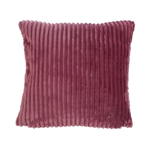 Gözze - Kuschelweicher Kissenbezug in Cord Optik, 2er Set, 50