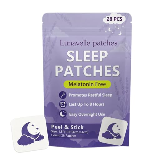 BITYEYE Lunavelle Sleep Patches Lunavelle Sleep Patches for Adults Quick-Acting & Long-Lasting