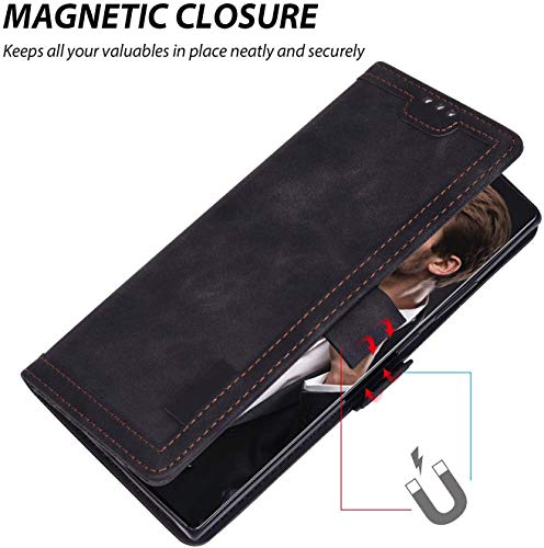 Image of Excelsior Flip Cover for Samsung Galaxy A53 | Premium PU Leather | 360 Degree Protection (Black)