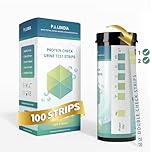 Palinoia Double-Check Protein Test Strips Kit: Twice More Reliable Urine Protein Test, Urine Test Strip for Home Protein Analysis for F Assessment