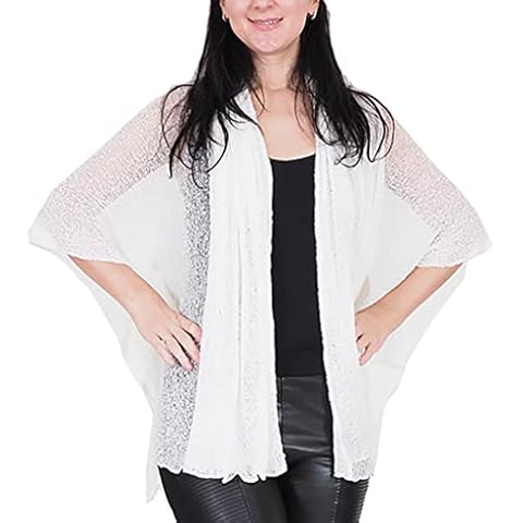 Ikat Ladies Hooded Lace Crochet Cardigan Cover