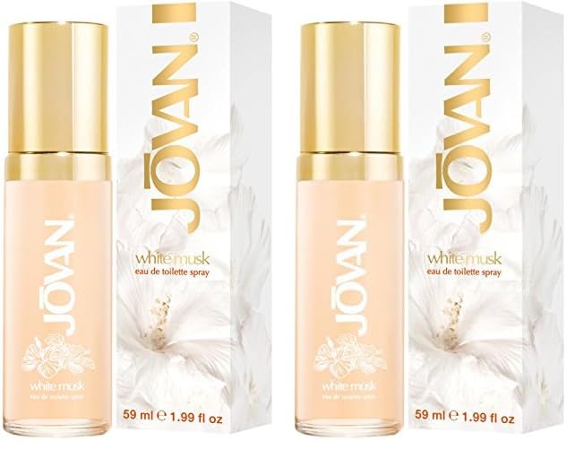 Jovan White Musk Eau de toilette pour femme 59 ml (Lot de 2)