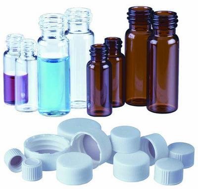 B7999-1 Glass Storage Vial, 2ml Volume, 12mm D x 32mm H, Clear (Pack of 100)